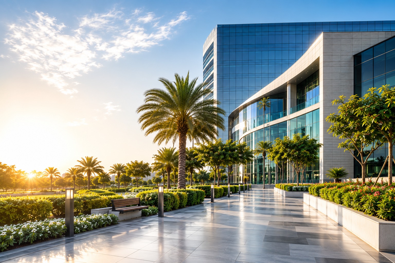 Evaspire premium commercial property landscape
